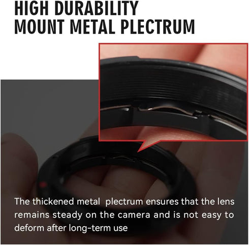 TTArtisan M Lens to L Mount Adapter - Compatible with T, TL, SL, CL, TL2 S1, S1R, S1H, S5 Cameras