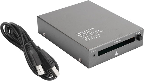 Lelukee PC Card ReaderUSB2.0 Interface PCMCIA Card Reader68PIN ATA Flash PCMCIA PC Card