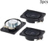 Fielect 3Pcs DIY Magnetic Speaker 2W 8 Ohm Replacement Loudspeaker, Rectangle Shape 40 x 28mm (L x W)