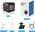 AFJAEAS 2-Pack 2.4G 1080p 6-Hr 4G Wireless Mini Security Cameras with Built-in Hotspot & WiFi , No-Internet Viewing
