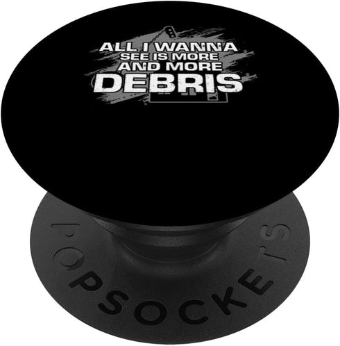 House Remodeling for House Renovation and Home Wrecker PopSockets Standard PopGrip