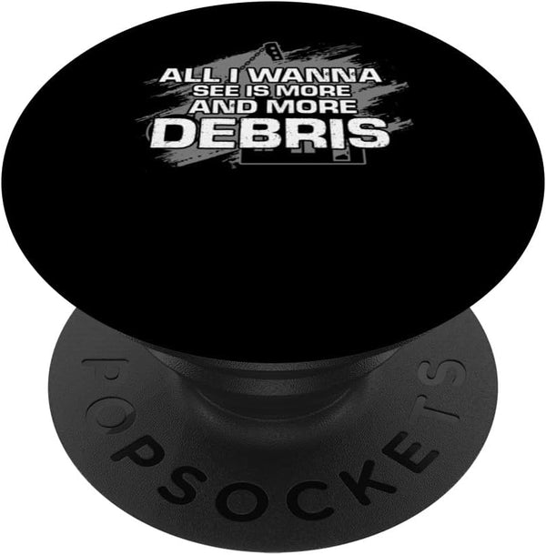 House Remodeling for House Renovation and Home Wrecker PopSockets Standard PopGrip