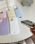 inewateri 13/iPhone 14 13/14-White Compatible with iPhone Case with Cute Fashion Polka Dot Aesthetics Design Simple