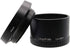 Metal LA-49X1 Lens Adapter Tube with 49mm Lens Hood for Leica X1 X2 Digital Camera Black