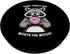 Donut Lover Raccoon Funny Pink Doughnut Sprinkles Donuts PopSockets Standard PopGrip