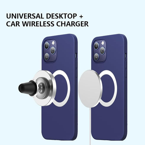 Magnetic Wireless Charger Universal Metal Rings - 5pcs for MagSafe-Compatible Charger on iPhone 14/13/12 Pro/Max/Mini
