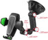 Car Phone Holder, Long Arm Truck Phone Mount Stand with Super Suction Cup Support Clamp for Dashboard & Windshield