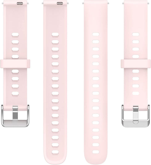 FitTurn 16mm Watch Bands for BOCLOUD ZX19 Smart Watch, Soft Silicone Replacement Wrist Strap
