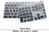 HRH Ombre Gray Silicone Keyboard Cover for Magic Keyboard with Numeric Keypad A1843 MQ052LL/A (US Layout, 2017)