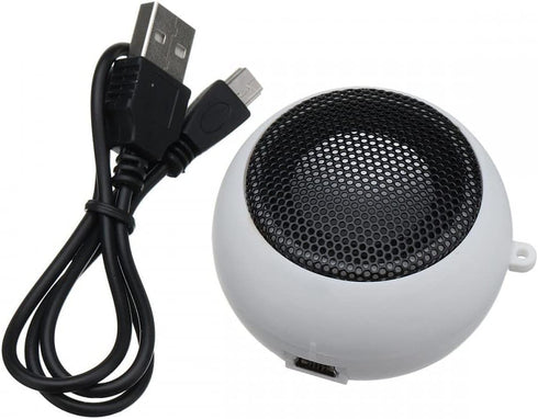 GXMRHWY 3.5mm Mini Portable Hamburger Rechargeable Travel Super Bass Speaker