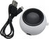 GXMRHWY 3.5mm Mini Portable Hamburger Rechargeable Travel Super Bass Speaker