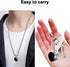 Generic 200h (8GB) Heart Pendant Voice Recorder - Storage AI-Powered Voice-to-Text Recorder with HD Noise Reduction