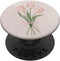 Aesthetic Pastel Floral Tulip Design Aesthetic Floral Pink Tulip Bouquet Pastel PopSockets Adhesive PopGrip