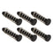 100pcs Heatsink Mount Clip, 18.6mm Heat Sink Cooler Mounting Clip Plastic Fastener Set Kit