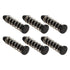 100pcs Heatsink Mount Clip, 18.6mm Heat Sink Cooler Mounting Clip Plastic Fastener Set Kit