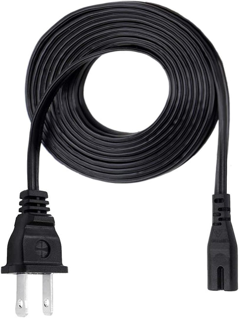 Power Cord for JBL Partybox On-The-go 300, Link View 500 Speaker, 8ft Replacement AC Power Cable