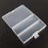 PNGKNYOCN Battery Storage Box,AA Batteries Portable Organizer Box Holds 48 AA Batteries,Insulative Plastic Clear Color by PNGKNYOCN