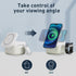 3 in-1 Magnetic Charger Stand - 15W Fast Charging for Apple Devices, Compatible with Phone, AirPods 3/2/pro, iWatch