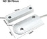 uxcell Rolling Door Contact Magnetic Reed Switch Alarm with 2 Wires for N.C. Applications OC-60B