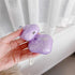 Olytop Cute Glitter Airpods 2nd/1st Generation Case with Cleaner Pen, Shell Pattern Cover with Pearl Keychain