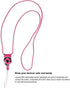 3Pcs Detachable Cell Phone Neck Lanyard Strap, Ideal for Cellphone, ID Card Badge, Camera, iPod, PSP, USB Flash Drive -