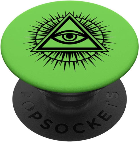All Seeing Eye Third Eye Conspiracy Design - PopSockets PopGrip for Phones & Tablets