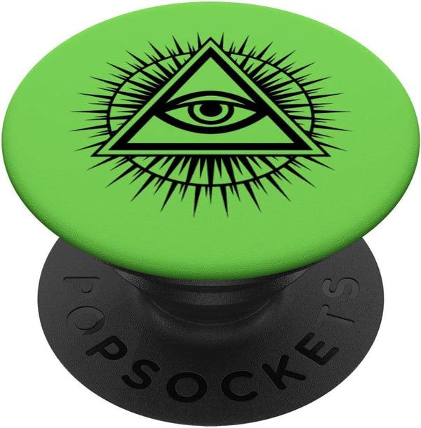 All Seeing Eye Third Eye Conspiracy Design - PopSockets PopGrip for Phones & Tablets