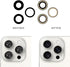 3pcs/Set Camera Lens Replacement for iPhone 15 Pro 6.1 inch Rear Glass with Pre-Installed Adhesive + Repair Tool Kit,
