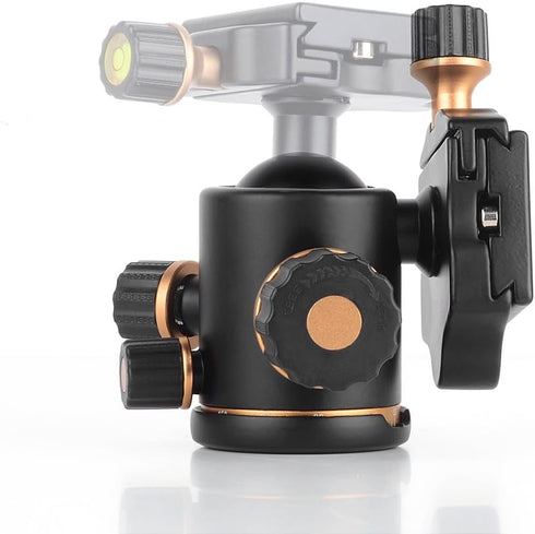 Pergear TH3 Pro DSLR Camera Tripod Ball Head, 8KG Capacity, 360° Swivel, Metal Build, Fine Tuning Damping