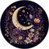 Boho Moon Phases Floral Aesthetic Chic PopSockets Standard PopGrip
