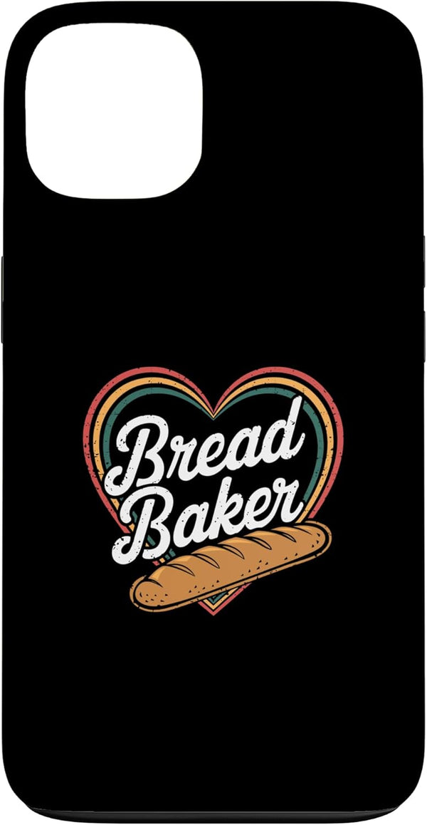 Sourdough Bread Baking Funny Baker Bread Making JM Bread Baker Heart Bread Baking Funny Bread Making Bakery Case for iPhone