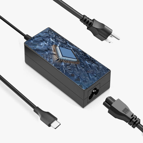 65W Type C Charger Adapter for Samsung Galaxy Book Pro 360 NP950QDB NP930QDB NP935QDC, 15.6 & 13.3 USB C Power Supply