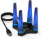 USB WiFi Adapter for Desktop PC, AC1900 Dual Band Wireless Network Adapter, 2.4GHz/5GHz High Gain Antennas, Supports