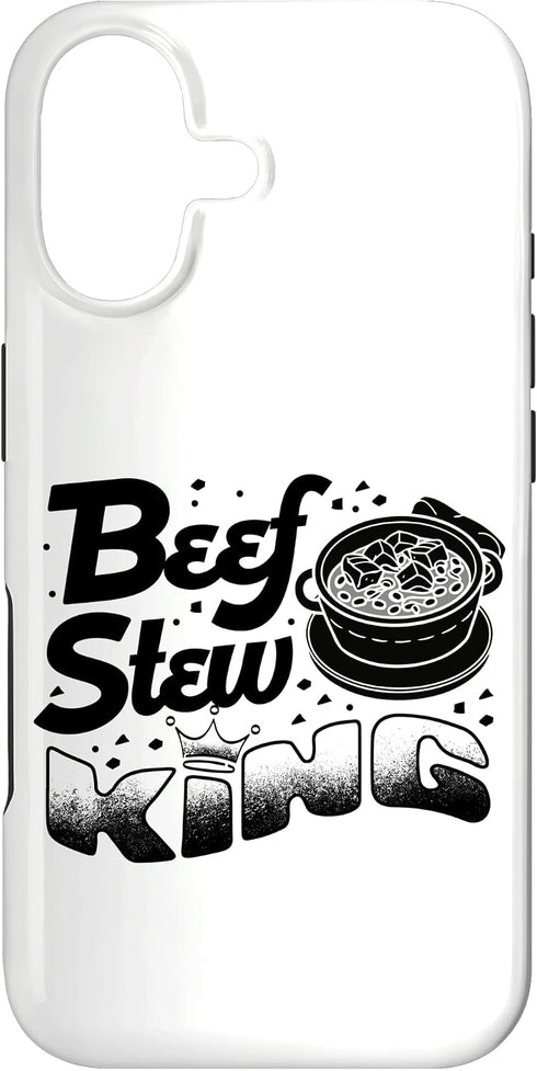 Beef Stew Meat Lover Hearty Comfort Meal Designs Beef Stew King Meat Lover Crown Legend Icon Case for iPhone 17