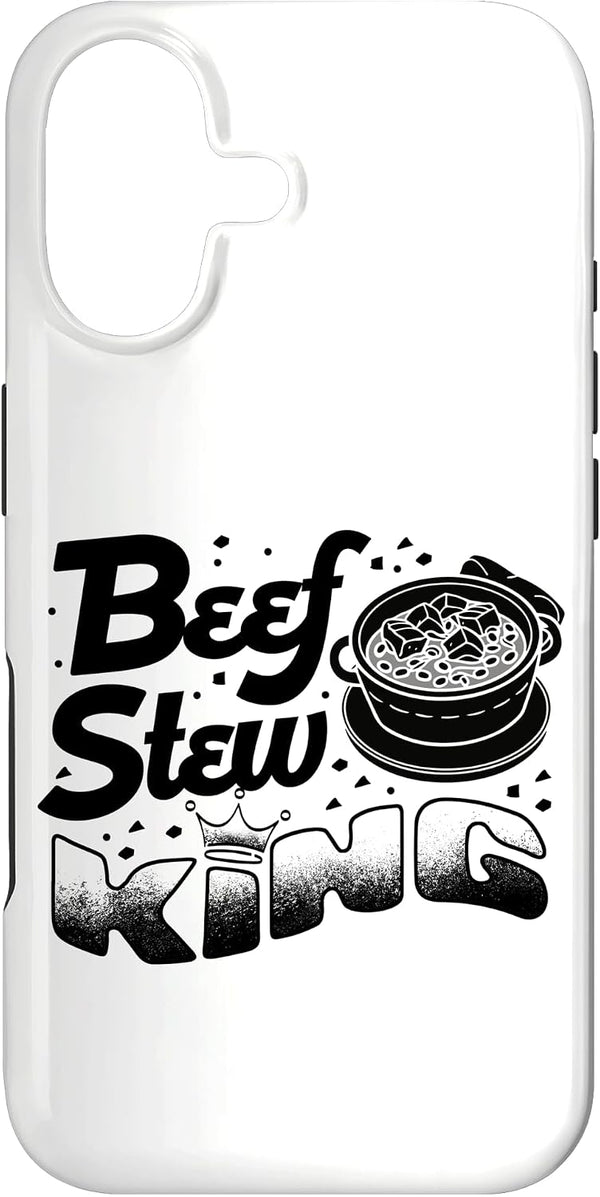 Beef Stew Meat Lover Hearty Comfort Meal Designs Beef Stew King Meat Lover Crown Legend Icon Case for iPhone 17