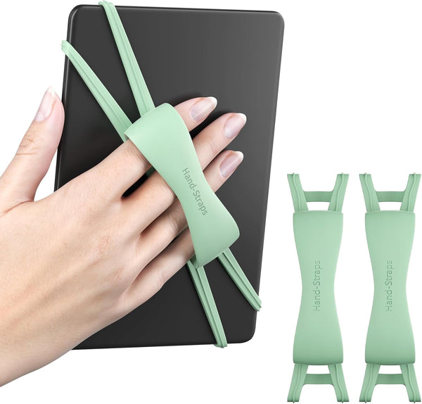 Arctiiro 2 Pack Comfortable Hand Strap for Kindle and Tablets, Kindle Accessories for