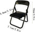Generic Mini Folding Chair Cell Phone Stand Desktop Foldable Mobile Phone Holder for Desk Phone