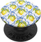 Bow Print Ribbon Blue Coquette Aesthetic - Lemon Summer Fruit PopSockets Standard PopGrip