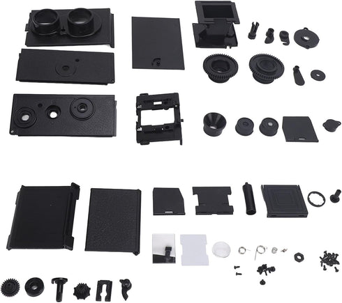 GOWENIC 35mm 47mm 35MM 135 DIY Classic Retro TLR Camera Film Twin Lens Reflex Kit, Lens Focal Length, for Film