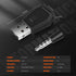 Mini USB Bluetooth Adapter, USB Dongle Headphone and Microphone Receiver for PS4 (Black)