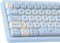 PBT Keycaps - MOA Cute Keycaps for Mechanical Keyboard, 139 Keys, Dye-Sublimation Custom Set for Cherry MX Switches