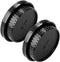 Camera Body Cap and Lens Rear Cap Cover Replacement Set for Minolta MD MC Mount Cameras, 2 Sets