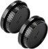 Camera Body Cap and Lens Rear Cap Cover Replacement Set for Minolta MD MC Mount Cameras, 2 Sets
