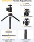 jidinung C920 C922 C922x C925e C930 C930e C615 4K N60, 1/4" Webcam Tripod for Desk, Extendable Web Cam Stand Mount