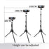Coret 360 26-60in Mini Projector Stand, Portable Camera Holder with Rotatable Head, Adjustable Height