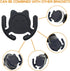 Multi-Surface Holder Car Mount 2 Pack, Compatible for Popsocket Grip Holder, Cute Cat Strong Adhesive Stick Pad, Black