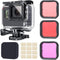 Waterproof Housing Case for GoPro Hero 5 6 7 Black - Underwater Photography Filters, Waterproof up to 147 Feet