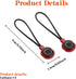 3-Layer 198 lbs Anchor Connector Suitable for Peak Design Strap Structure Load-Bearing Suitable with DSLR Mirrorless