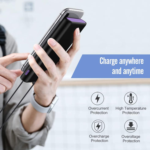 Portable Charger Power Bank 25800mAh, Ultra-High Capacity Fast Phone Charging with Intelligent Controlling IC, 2 USB