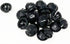 iMBAPrice NM95-25 Black Button Push-In NM Cable Connector, 25-Pack, Fits 3/4-Inch Knock Outs